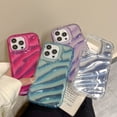 thumbnail image 4 of Fundas de teléfono con láser de espejo para iPhone 16 Pro Max Funda para iPhone 13 15 Plus 12 14 11 13 X XR XS 6 8 7 SE Bling Aurora Funda trasera suave, 4 of 5