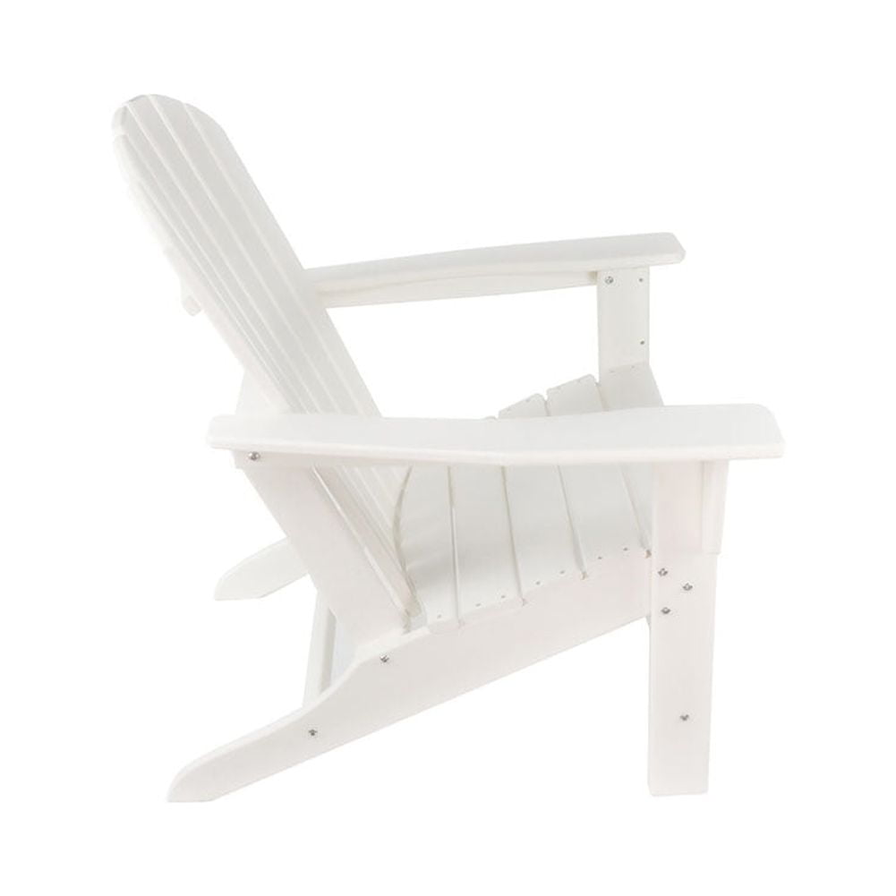 Kepooman Folding Adirondack Chair with Easy Maintenance & Weather Resistant Classic Outdoor Lounge Plastic Furniture for Patio, Deck, Garden, Backyard, Beach, Pool and Fire Pit Seating, White Kepooman Folding Adirondack Chair with Easy Maintenance & Weather Resistant Classic Outdoor Lounge Plastic Furniture for Patio, Deck, Garden, Backyard, Beach, Pool and Fire Pit Seating, White