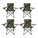 thumbnail image 1 of 4 Sillas Plegables De Playa, Campamento Y Exteriores. verde, 1 of 3