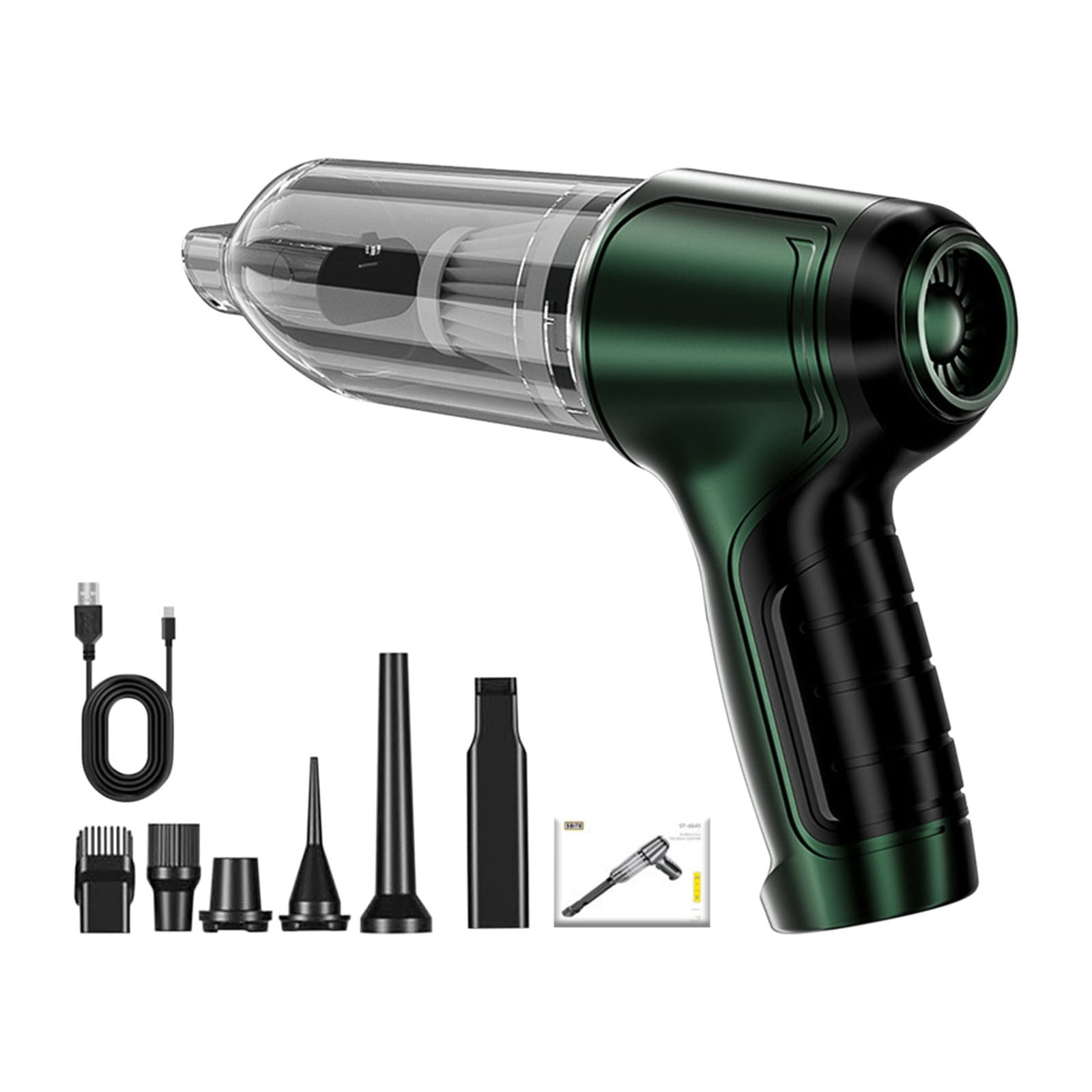 wznxdo 2025 Hot Sale Brushless Adjustable Handheld Wireless Car Vacuum Cleaner Home Gift