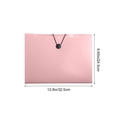 thumbnail image 4 of Sentmoon Expanding File Folder A4 Accordion File Bag 8 Grids Large Capacity Test Paper and Tickets Storage Bag Multi Layer Transparent Office Classification Folder for Home Organization, Filing, 4 of 7