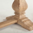 thumbnail image 4 of World Interiors Pengrove 108" Mango Wood Dining Table in Light Brown, 4 of 4