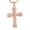 Rose Golden, variant on Cross Urn Cremation Jewelry for Ashes Cross Urn Necklace Keepsake Ashes Necklace Pendent