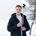 thumbnail image 4 of Myenne Adjustable Handheld Sign Holder Advertising Welcome Signs Stainless Steel Display Sign Stand, 4 of 10