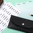 thumbnail image 6 of Giaone PU Wallet Cash Envelope Money Holder For Women Men Budgeting Billing, 6 of 9