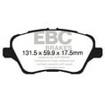 thumbnail image 2 of EBC Brakes Bluestuff NDX Trackday Brake Pad Set Fits select: 2013-2019 FORD FIESTA, 2 of 2