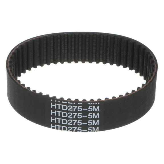 HTD-5M Rubber Timing Belt 55 Teeth, 275mm Pitch Length x 25mm Width x 3.6mm Height