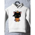thumbnail image 3 of Cute Boombay Pumpkin Costume Hoodie Toddler -Image by Shutterstock,  2 Toddler, 3 of 4