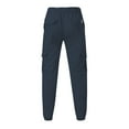thumbnail image 4 of ZZHZGZ Sweatpants for Men Modern Fit Pants with Zipper Fly and Cargo Pockets S, 4 of 6