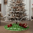 thumbnail image 4 of Qekee American Football Field2 print Christmas Tree Skirt , A Versatile Winter holiday decoration-48", 4 of 6