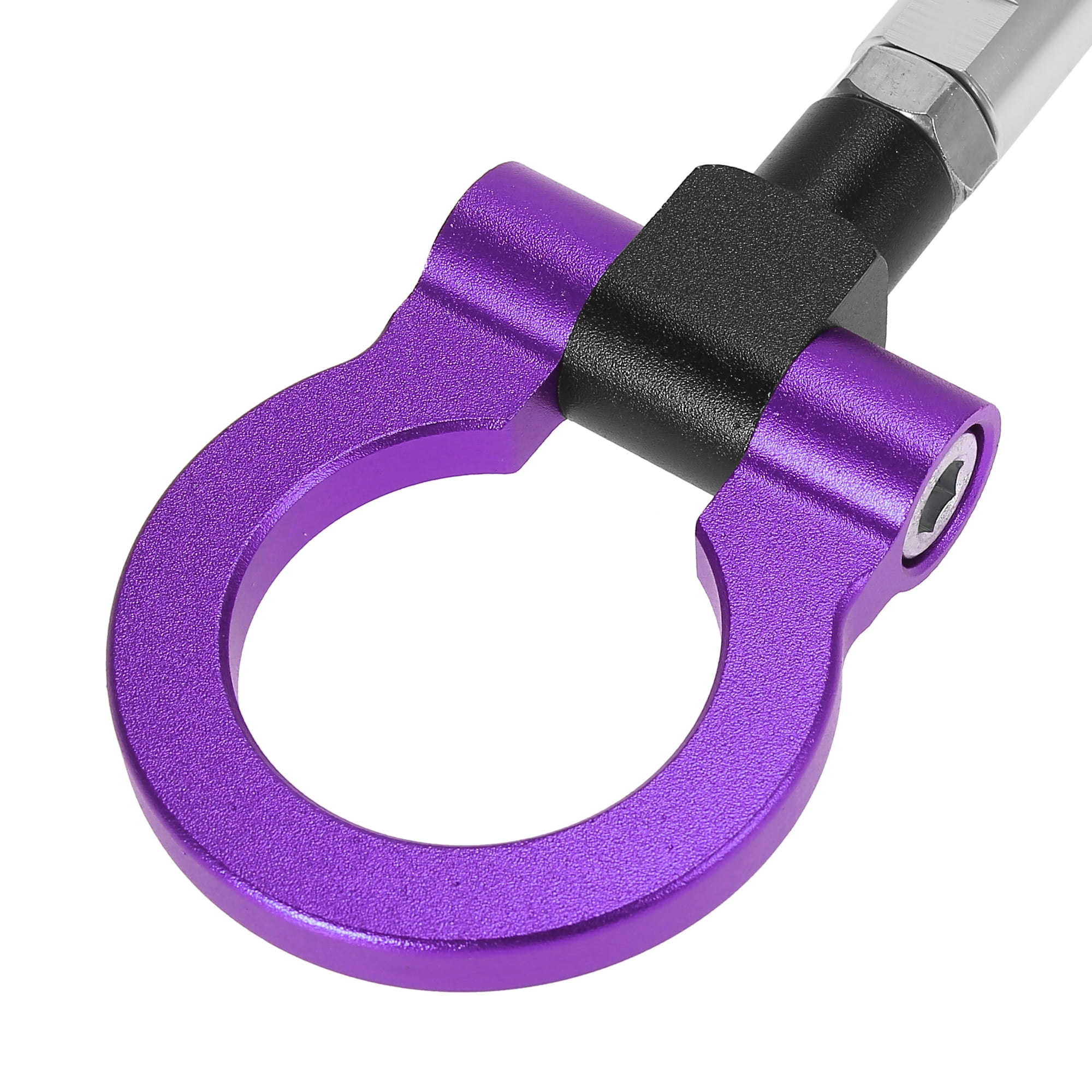 Unique Bargains Front Bumper Trailer Ring Eye Towing Tow Hook for Subaru Purple