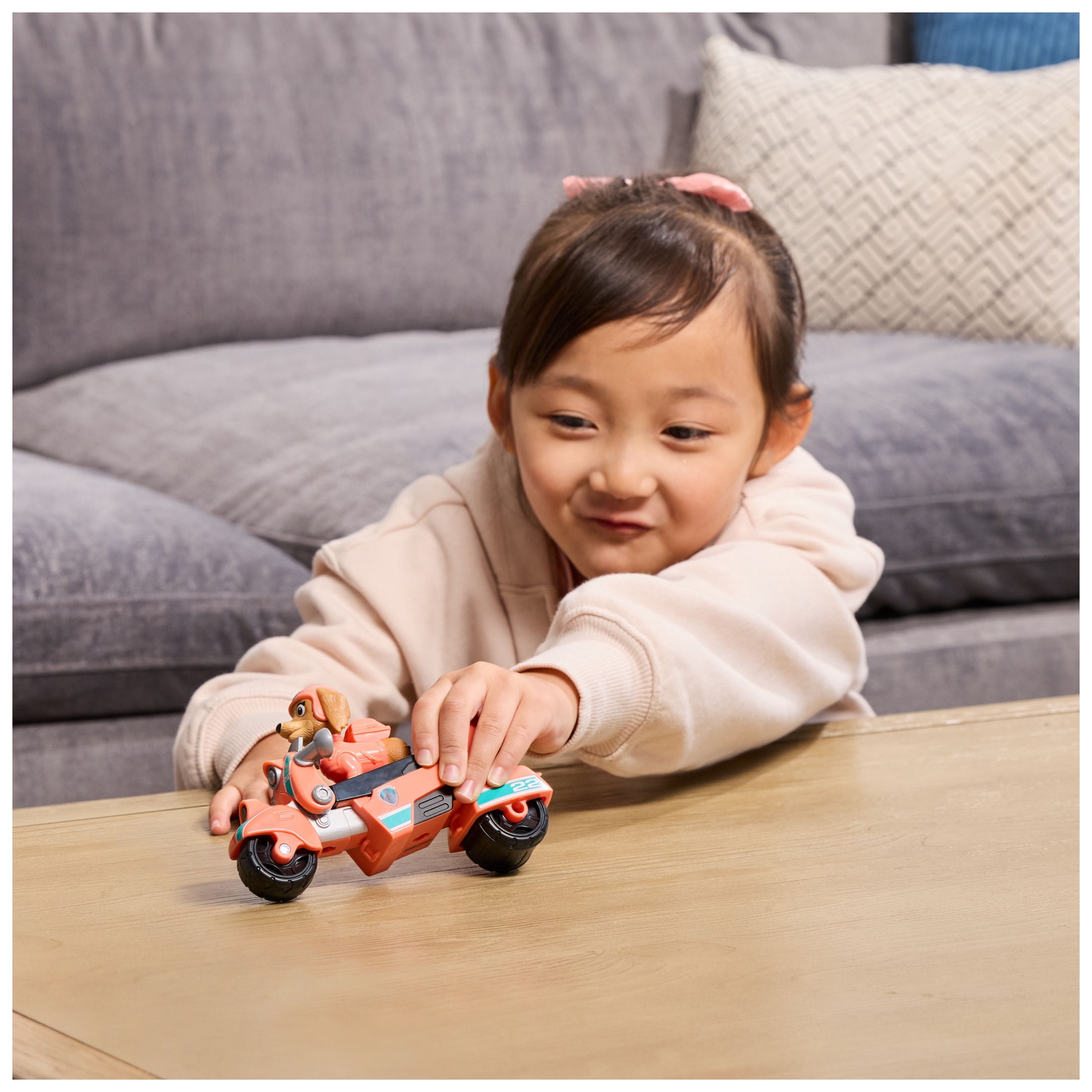 PAW Patrol, Liberty Rescue Motorcycle, Toy Bike with Collectible Action Figure