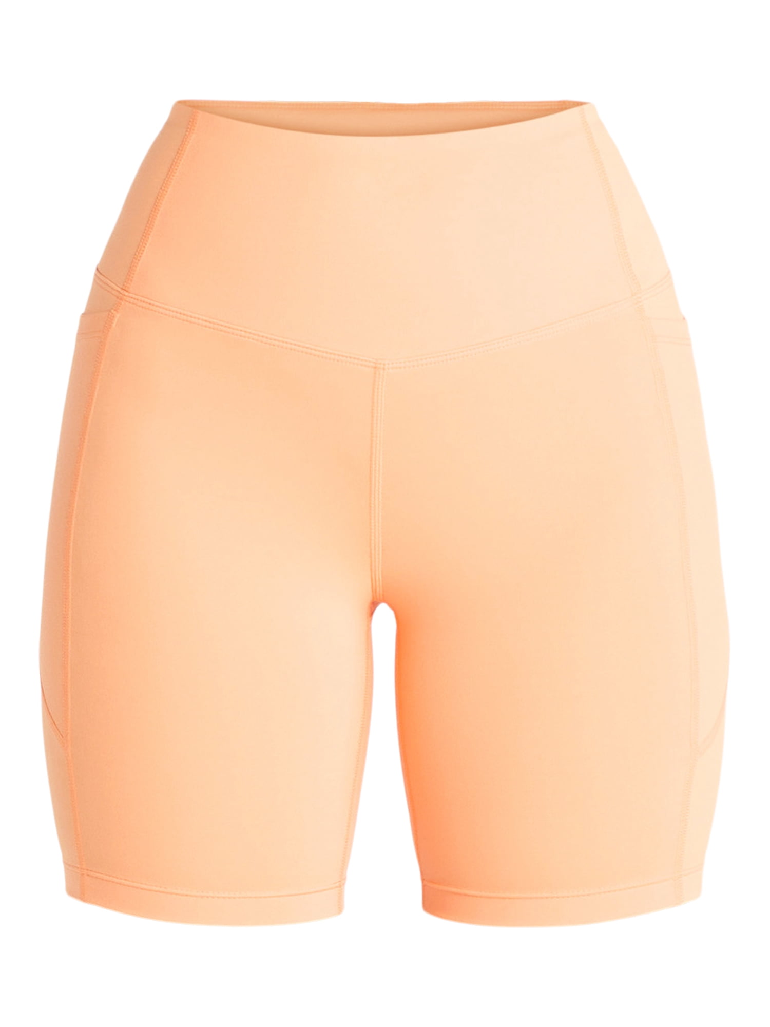 Athletic Works Women's and Women's Plus High Rise Bike Shorts, Size XS-4X