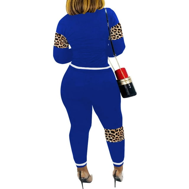 Womens’Suit Thread Splicing Long Sleeve Multiple Colors Casual Sports Set