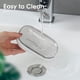 thumbnail image 3 of Juego de 2 jabonera de pared, accesorios de baño esenciales para ducha, bañera y fregadero de cocina TUNC Sencillez, 3 of 5