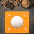 thumbnail image 6 of Silicone Rectangular Baking Mat, Non-Stick & Non-Slip, Dishwasher Safe, for Bread, Candy, Cookie, Orange, 6 of 6