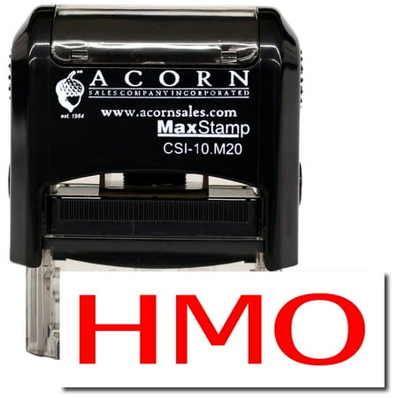 Self-Inking HMO Stamp with Green Ink