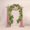 Green, variant on DELESYS Artificial Rattan Garland, 6.6ft Faux Rattan Leaves Greenery Garland for Wedding Backdrop Wall Flower Décor