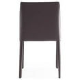 thumbnail image 4 of Manhattan Comfort Paris 17.32" Leather Dining Chair in Gray (Set of 2), 4 of 5