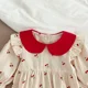 thumbnail image 4 of Sisters Outfit Sweet Cherry Baby Girls Bodysuit Spring and Autumn Girls' Princess Dress Cute Infant One Piece Kid's Clothes, 4 of 6