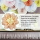 thumbnail image 3 of Billuyoard Flores de papel Decoraciones florales para la pared Telón de fondo decorativo Flor de la boda para la decoración de la fiesta de aniversario Artesanía Melocotón 30cm Billuyoard HA060500-16, 3 of 6