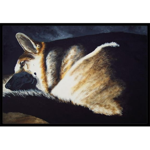 Day Dreamer German Shepherd Indoor or Outdoor Mat, 24 x 36