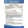 thumbnail image 6 of Secrets Of The Tribe Red Sage Tincture Dietary Supplement, Natural Herbal Extract for Cognitive Support, Red Sage (Salvia Miltiorrhiza) Dried Root, Alcohol-Free Extract, Drops 2x4 oz, 6 of 6