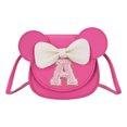 thumbnail image 1 of Carta Bordado Bolso Hombro Pu Cuero Bow Crossbody Purso (a) Rojo, 1 of 7