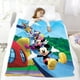 thumbnail image 5 of La Casa de Mickey Mouse+ anti-pilling, suave, ligera, esponjosa y acogedora de lujo para hogar y cocina – Perfecta para niños y adultos,110X70cm, 5 of 6