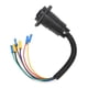 thumbnail image 3 of Adaptador De Cableado De Remolque, Conector De Remolque Antioxidante, Instalación Simple Con Soporte Para Coche De Remolque Para Caravana ANGGREK Trailer Wiring Connector, 3 of 8