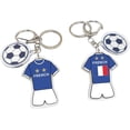 thumbnail image 1 of Yanonmyfd2026 World Cup Soccer Keychain - World Cup Pride Accessory, Football Fan Gift & Souvenir (2PCS),France, 1 of 48
