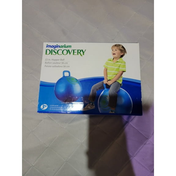 Imaginarium Discovery 22 inch Hopper Ball Blue for ages 3  (includes Pump)