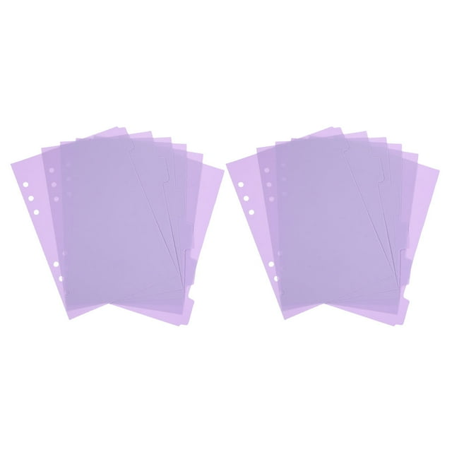Shisuyan 12Pcs Office Binder Dividers Convenient Notebook Dividers Daily Use Tab Dividers