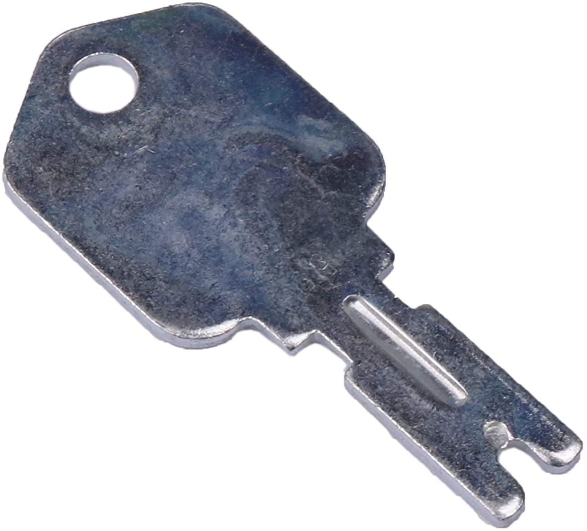 Forklift Ignition Key 166 Compatible with Generic Clark Yale Hyster for Komatsu Gradall Gehl Crown Cat Daewoo 186304 6T-2663 KM31166P 1430 Hyster Forklift Keys 4 