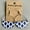 #4, variant on Cutout Clear Acrylic Half Round Semicircle AZTEC Tribe Wood Statement Earrings