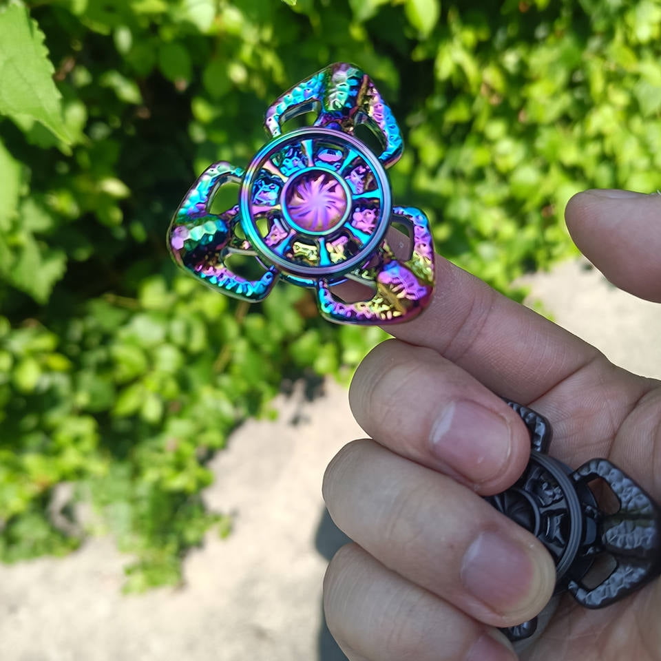 EDC Fidget Spinner Mini Butterfly Spinner Fidget Toys Stress Relief Adult Magnetic Metal Toys Relieve Anxiety and Stress