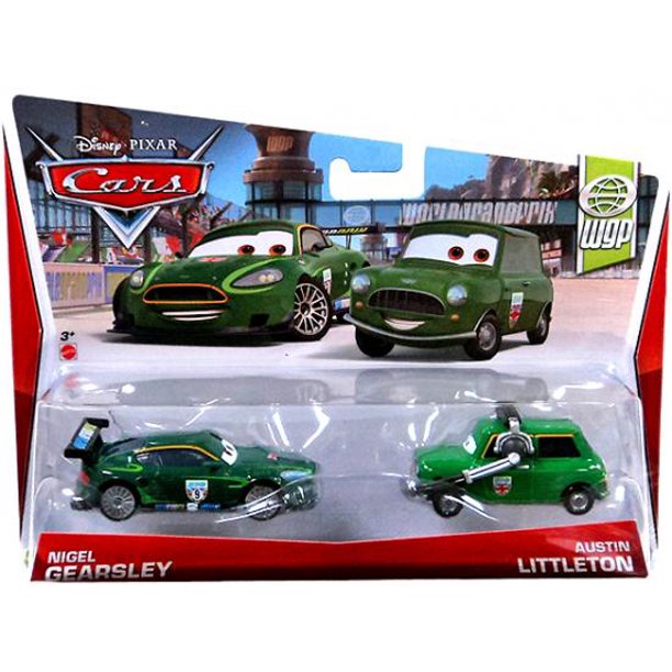 Disney Cars Series 3 Nigel Gearsley & Austin Littleton Diecast Car, 2
