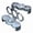 Sliver, variant on 360 Rotation Finger Ring Stand for Phone Dual Loop Folding Mobile Holder Desktop Clip Lazy Bracket