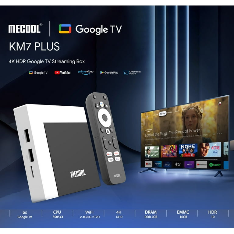 Adaptador Smart Tv Android 4k 2gb 16gb Netflix