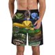thumbnail image 1 of Fotbe Colorful Viper Snake Trajes de Baño Estampados para Hombre, Shorts de Verano de Secado Rápido, Ropa de Playa, Bañadores-Large, 1 of 6