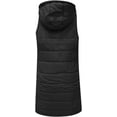 thumbnail image 6 of Womens hooded long winter Vest Sleeveless Hooded Long Puffy Vests Zip Up Quilted Thick Winter Jackets Outerwear with Pockets, 6 of 6