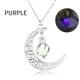 thumbnail image 2 of XWSHYW Collares Colgantes Colgante Hueco Luminoso Collar de Cuentas Luminosas de Torbellino, 2 of 3