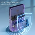 thumbnail image 2 of R36S Open Source Handheld Game Console with GBA Dual Joystick Purple 128GB, 2 of 9