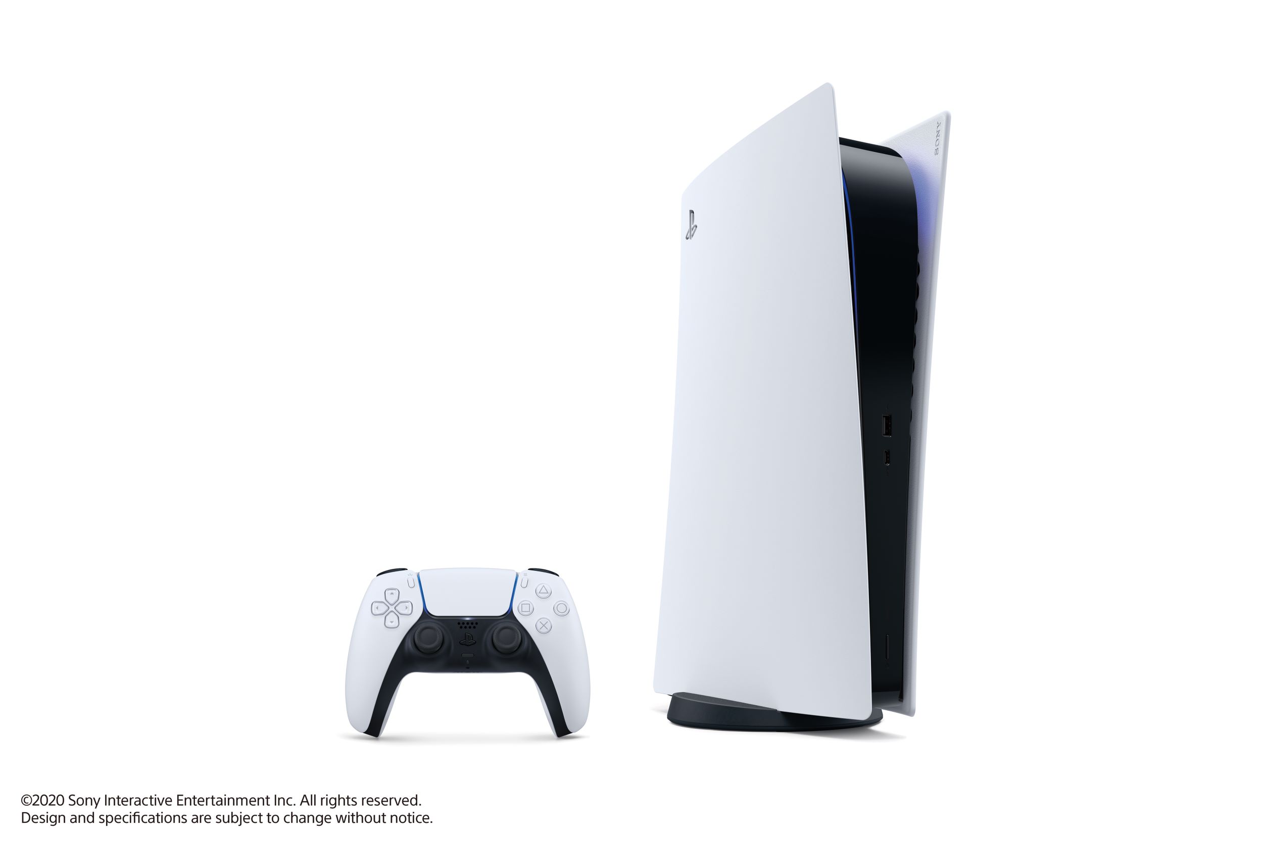 Sony PlayStation 5 Versión Digital 825GB SSD Consola de Juegos, Blanco, 1, 1 3