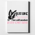 thumbnail image 1 of Like a Butterfly, Awaken in My Own Time - 8" x 10" - Decorative Canvas Wall Art - White Edge - 5/8" Gallery Wrapped, 1 of 2