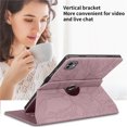 thumbnail image 5 of Case for iPad Pro 13 inch (M4) 2024, Rotating Shockproof Stand Folio Cover, Rose Gold, 5 of 7