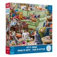 thumbnail image 1 of Ceaco Kitty Chaos 500-Piece Interlocking Jigsaw Puzzle for Adults Ages 14+, 1 of 6