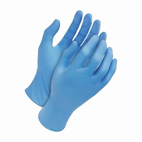 88-1-7800, Disposable Gloves, 3 mil Palm, Nitrile, Powder-Free, M, 100 PK, Blue