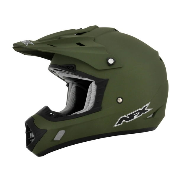 AFX FX17 Flat Olive Drab MX Offroad Helmet Olive/Green XXL Walmart