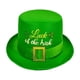 thumbnail image 2 of St Patricks Day Hats With Light St Patrick's Day Green Velvet Hat Green St Patricks Day Party Accessories Green Christmas Tree Topper Hat, 2 of 7